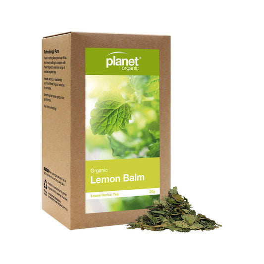Planet Organic Organic Lemon Balm Loose Leaf Tea 20g