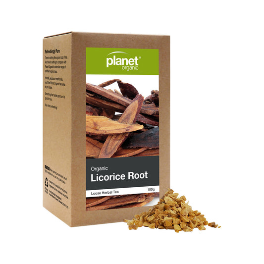 Planet Organic Organic Licorice Root Tea Loose Leaf 100g