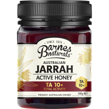 Barnes Naturals Jarrah Active Honey TA 10+ 500g