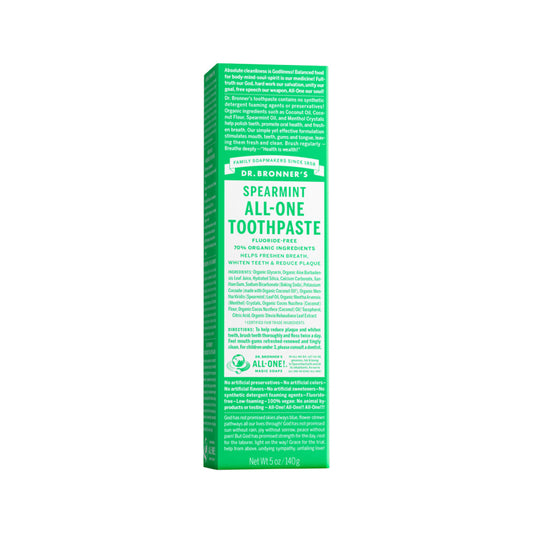 Dr. Bronners Toothpaste (All-One) Spearmint 140g