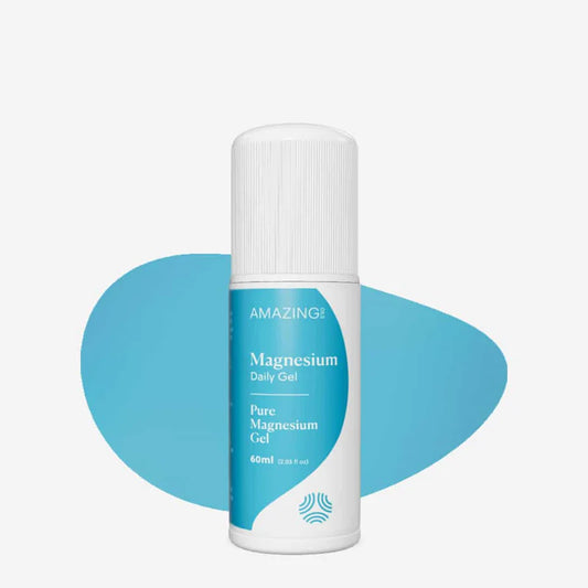Magnesium roll on gel for sore muscles and magnesium deficiency